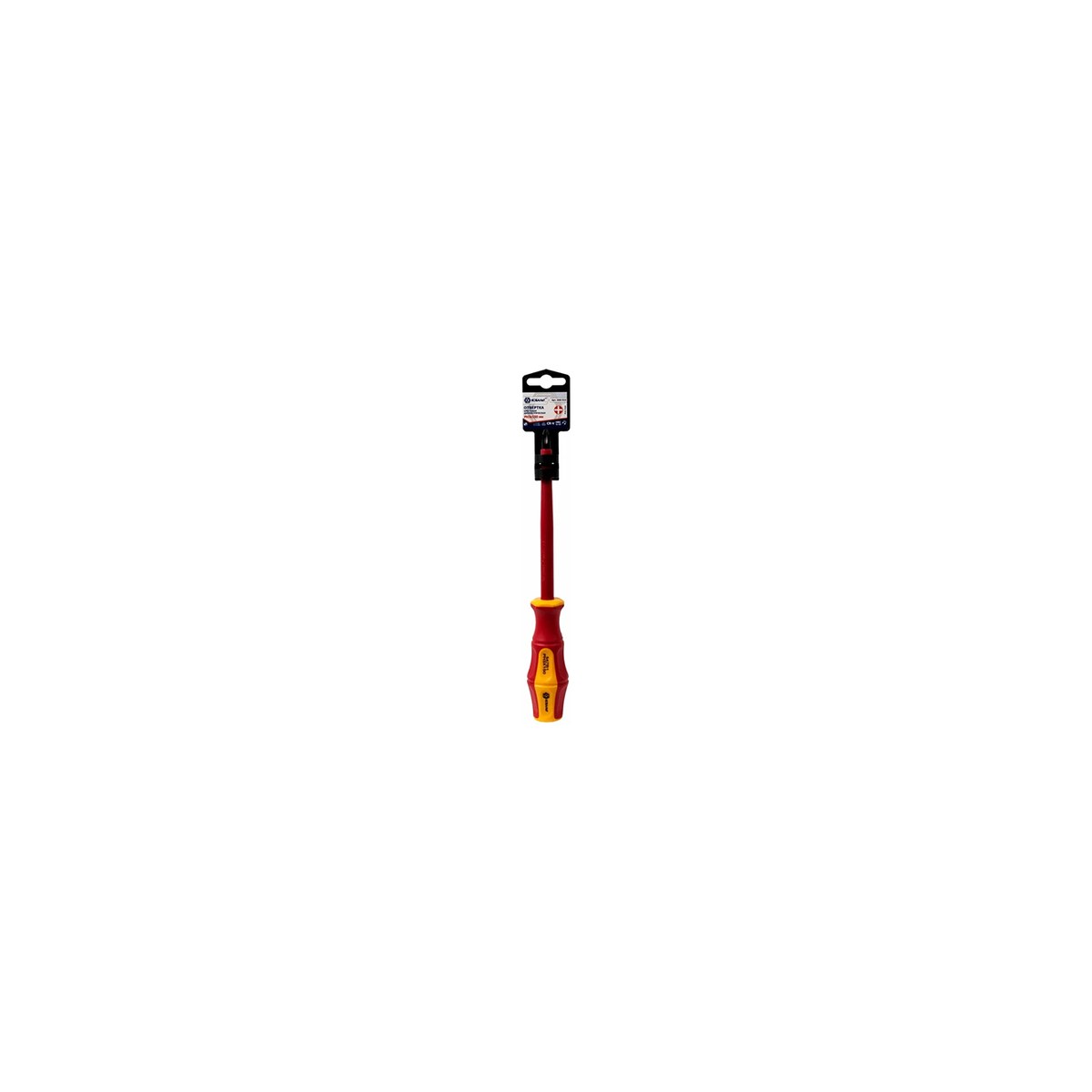 Отвёртка КОБАЛЬТ Ultra Grip PZ-3 х 150 мм CR-V, двухкомпонентная рукоятка (1 шт.) подвес