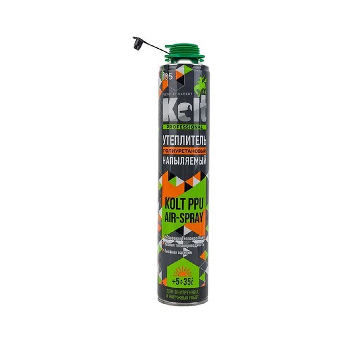 Утеплитель-пена KOLT PRU AIR-Spray профессиональный напыляемый летний
