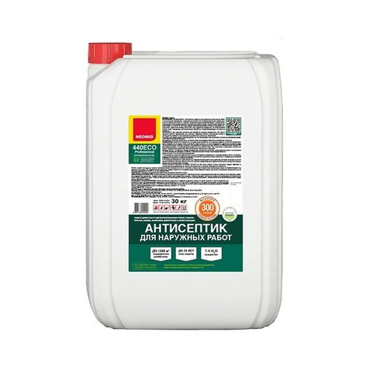 Неомид 440 eco (30 л.) -деревозащитный состав для наружных работ (30л.)