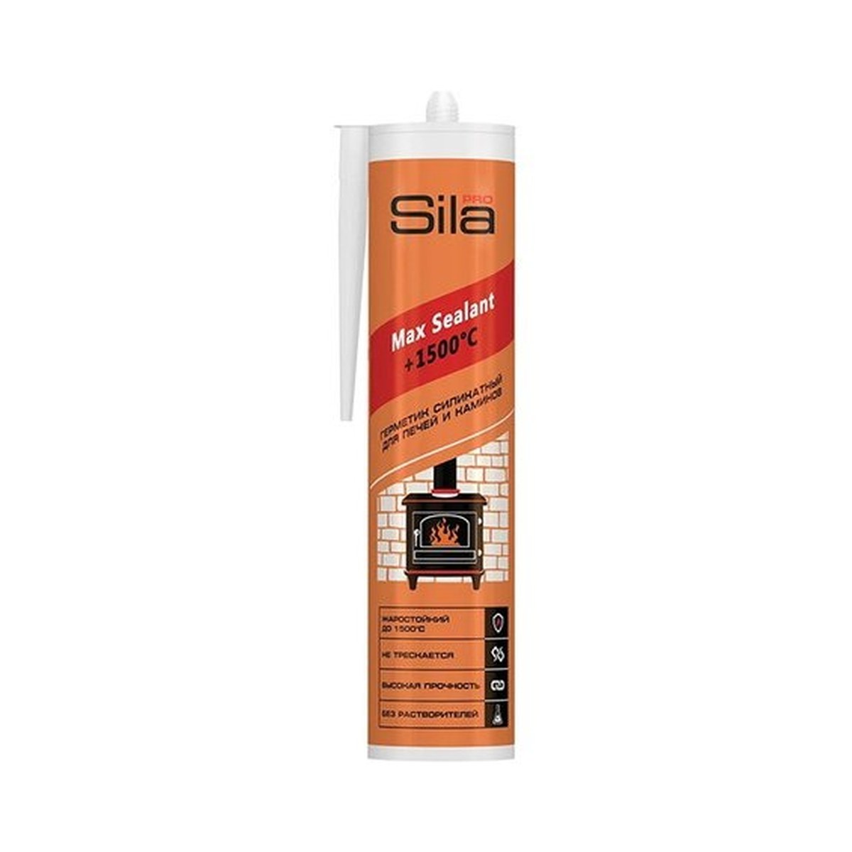 Герм. высокотемперат. Sila PRO Max 1500 для печей 290мл.