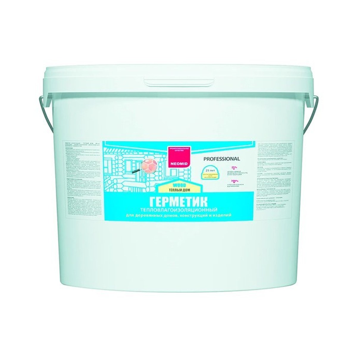 Герметик NEOMID Professional (ведро 15кг) сосна