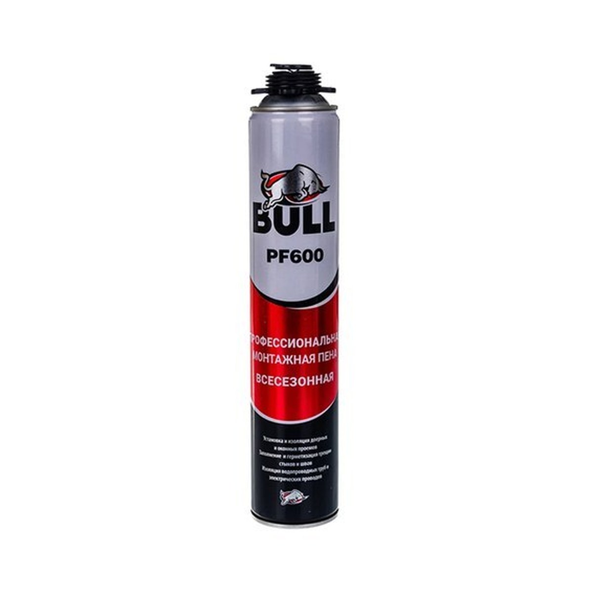 Профессиональная монтажная пена, 750мл. Bull PF600