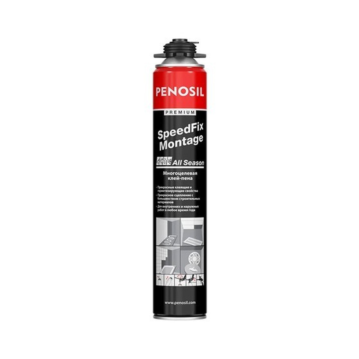 Клей-пена Penosil SpeedFix Montage 750ml